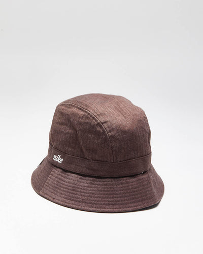 Vintage Y2K DSWT Nike Small Logo Bucket Hat - M/L