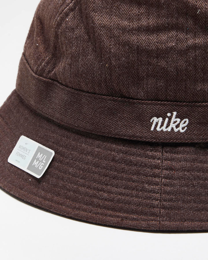 Vintage Y2K DSWT Nike Small Logo Bucket Hat - M/L