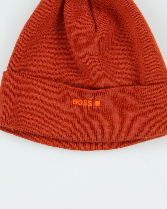 Vintage 00s Hugo Boss Nome Beanie - One Size