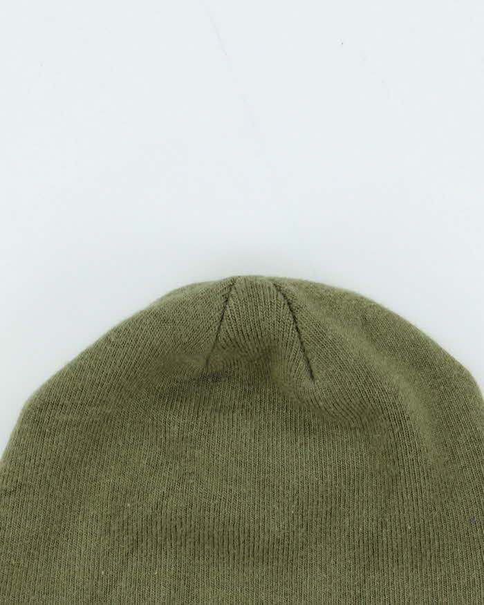 Vintage Khaki Oakley Skull Cap Beanie - One Size