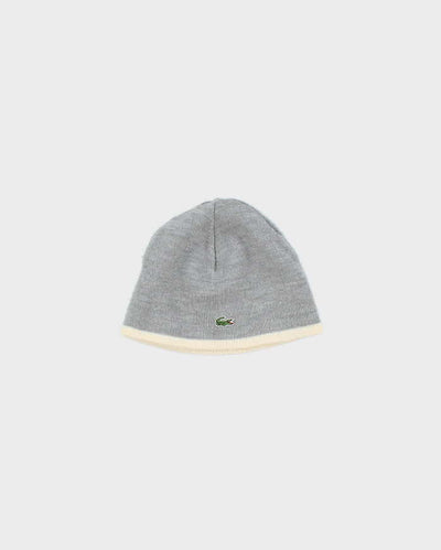 Vintage Y2K 00s Lacoste Reversible Skull Cap Beanie - One Size