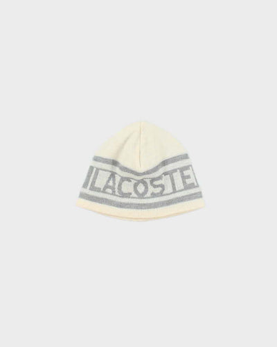 Vintage Y2K 00s Lacoste Reversible Skull Cap Beanie - One Size