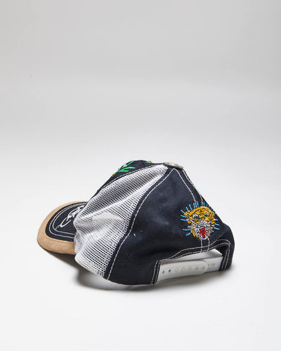 Vintage Y2K Unisex Ed Hardy Embroidered Sequined Trucker Cap - One Size