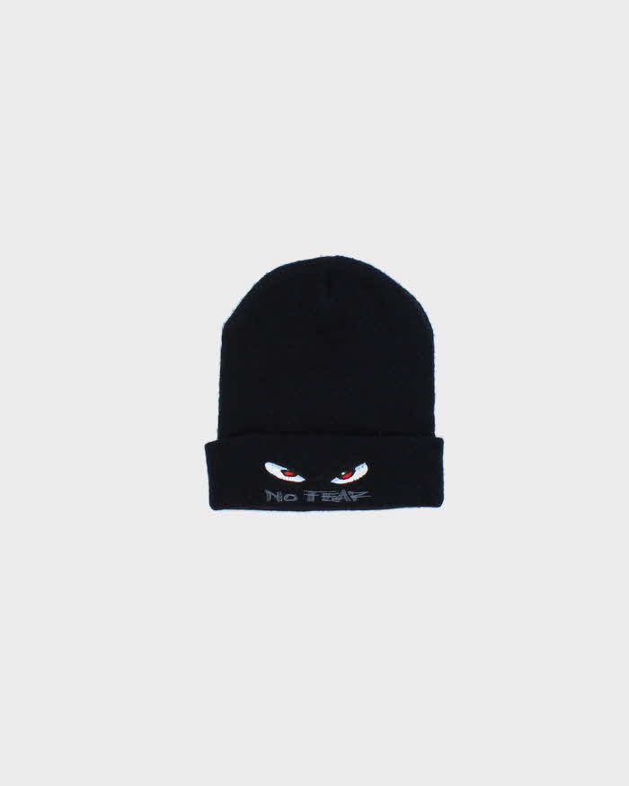 Vintage Y2K 00s No Fear Black Beanie - One Size
