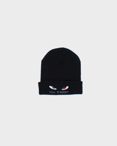 Vintage Y2K 00s No Fear Black Beanie - One Size