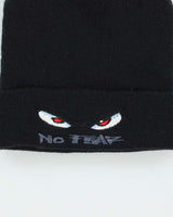 Vintage Y2K 00s No Fear Black Beanie - One Size