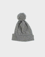 Vintage Polo Ralph Lauren Wool Cashmere Blend Cable Knit Bobble Beanie - One Size