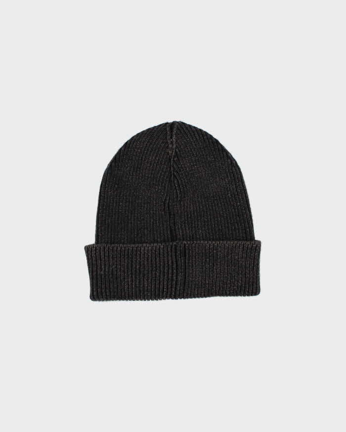 Vintage Stussy Ribbed Embroidered Logo Beanie - O/S