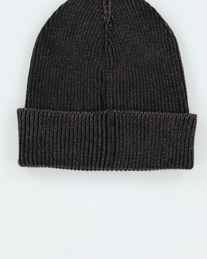 Vintage Stussy Ribbed Embroidered Logo Beanie - One Size