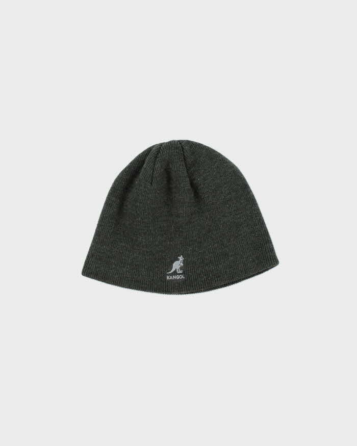 Vintage 00s Kangol Grey Skull Cap Beanie - One Size