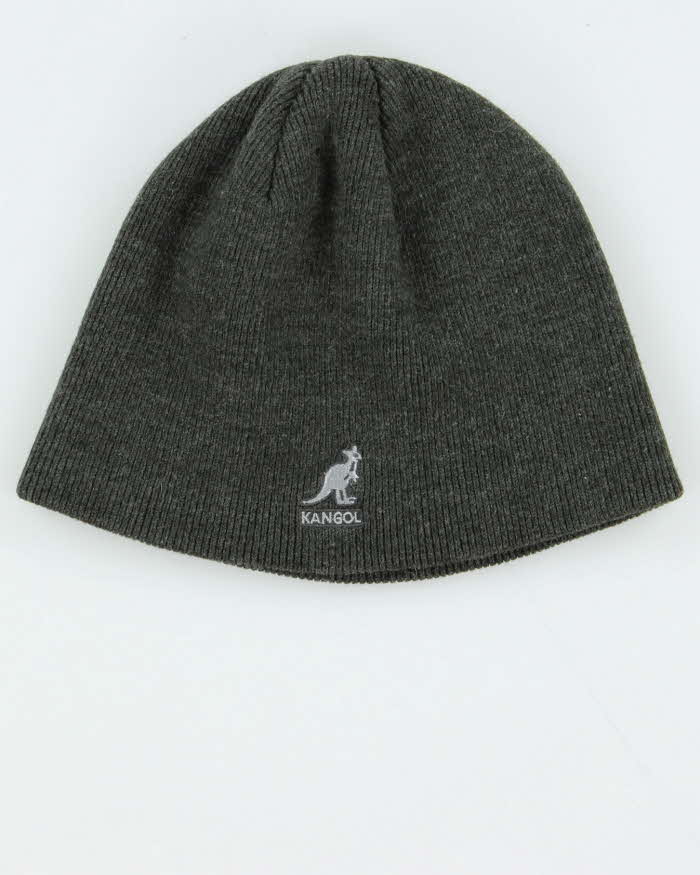 Vintage 00s Kangol Grey Skull Cap Beanie - One Size
