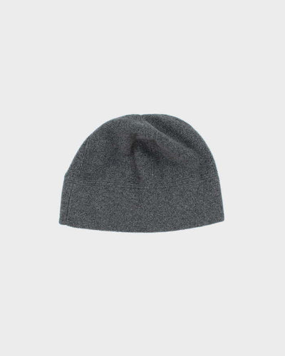 Vintage Polo Ralph Lauren Grey Fleece Skull Cap Beanie - O/S