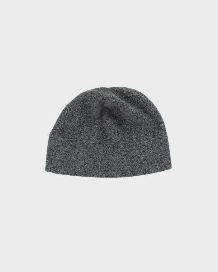 Vintage Polo Ralph Lauren Grey Fleece Skull Cap Beanie - O/S