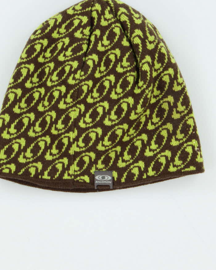 Vintage 00s Salomon Logo Skull Cap Beanie - O/S