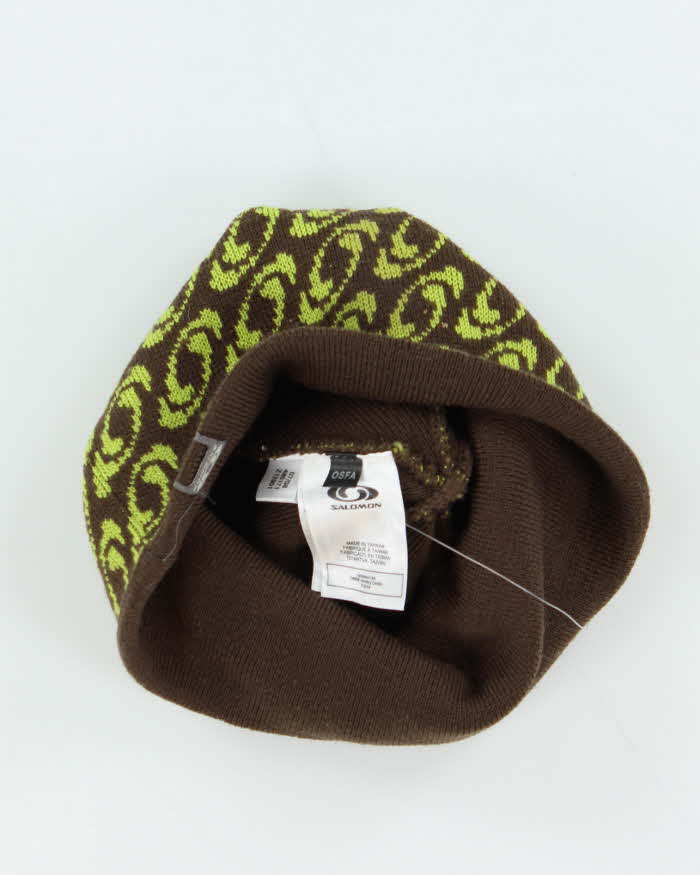 Vintage 00s Salomon Logo Skull Cap Beanie - O/S