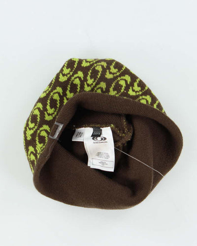 Vintage 00s Salomon Logo Skull Cap Beanie - O/S