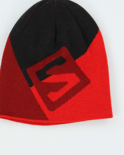 Vintage Salomon Reversible Logo Skull Cap Beanie - One Size