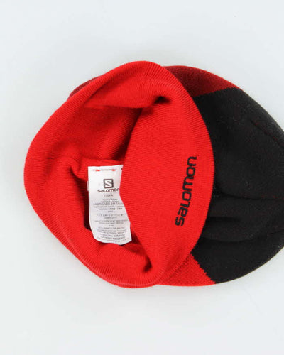Vintage Salomon Reversible Logo Skull Cap Beanie - One Size