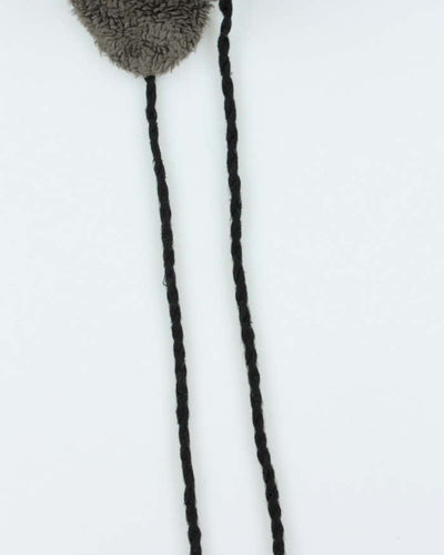 Vintage Y2K 00s Kangol Velour Sherpa lined Trapper Hat - S