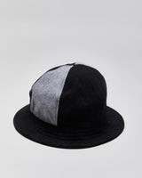 Vintage Kangol Two-Tone Wool Blend Panel Bucket Hat - L