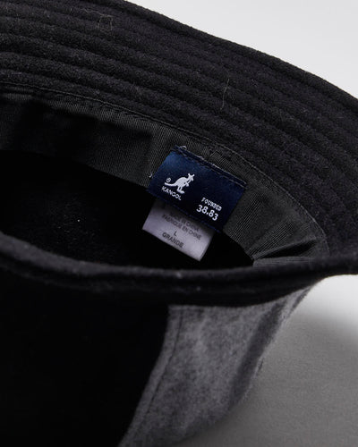 Vintage Kangol Two-Tone Wool Blend Panel Bucket Hat - L