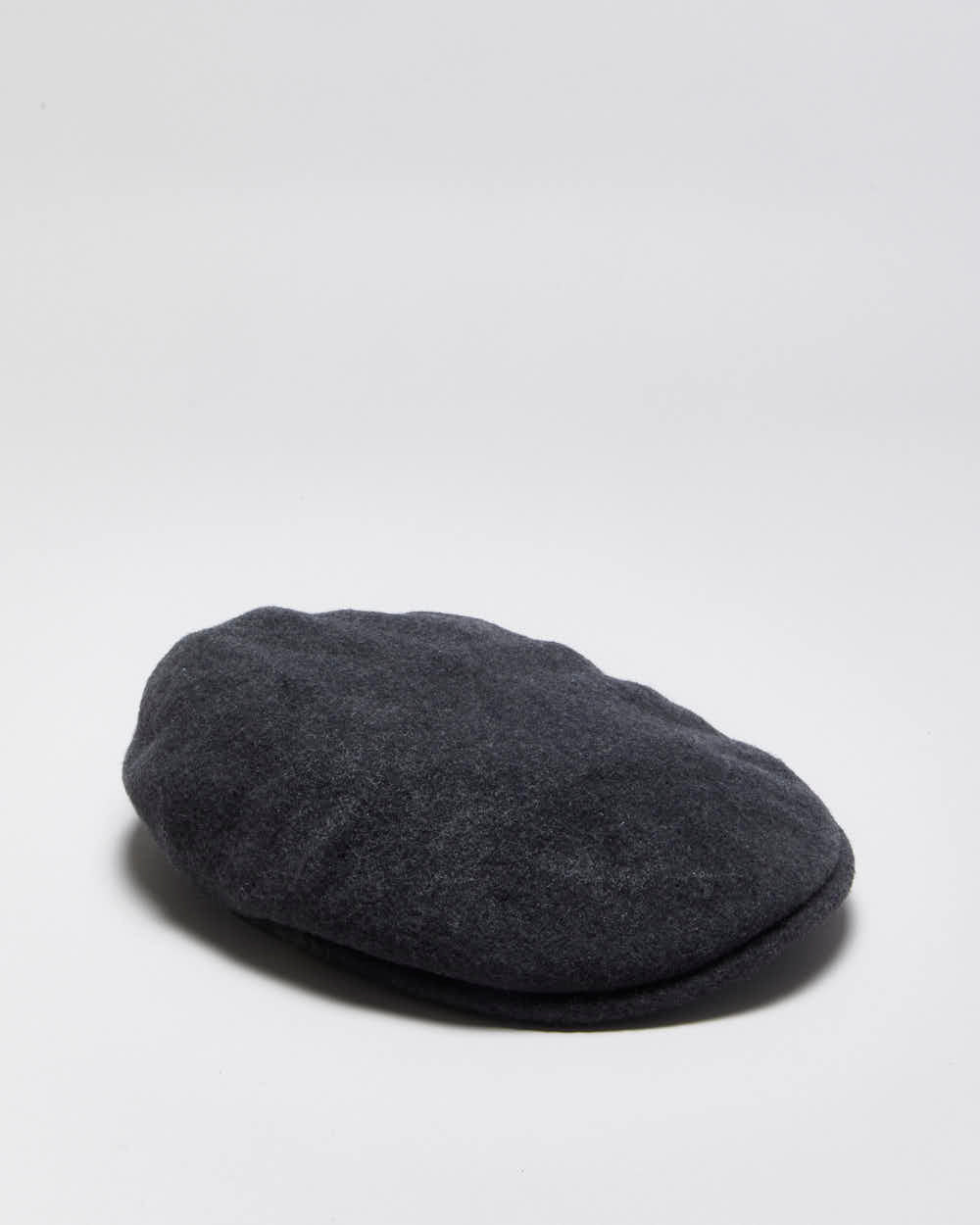 Vintage Y2K 00s Kangol Grey Wool Flat Cap - L