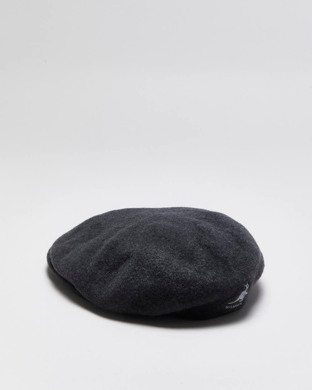 Vintage Y2K 00s Kangol Grey Wool Flat Cap - L