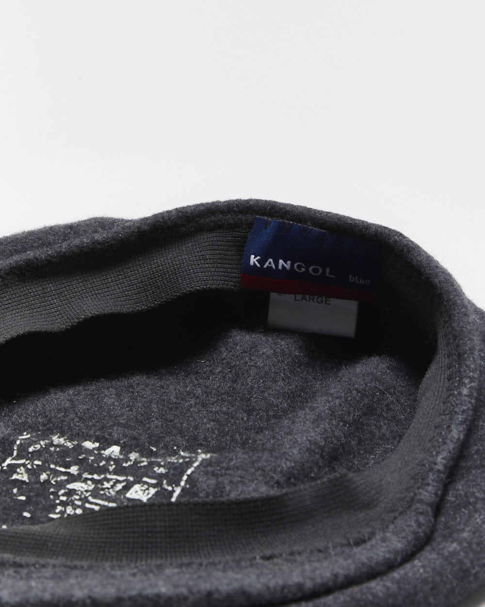 Vintage Y2K 00s Kangol Grey Wool Flat Cap - L
