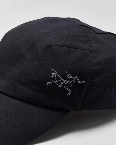 Vintage Black Arctery'x Clavus Soft Shell Panel Cap - S