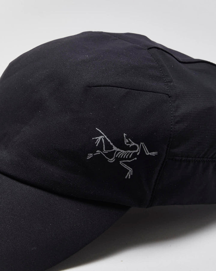 Vintage Black Arctery'x Clavus Soft Shell Panel Cap - S