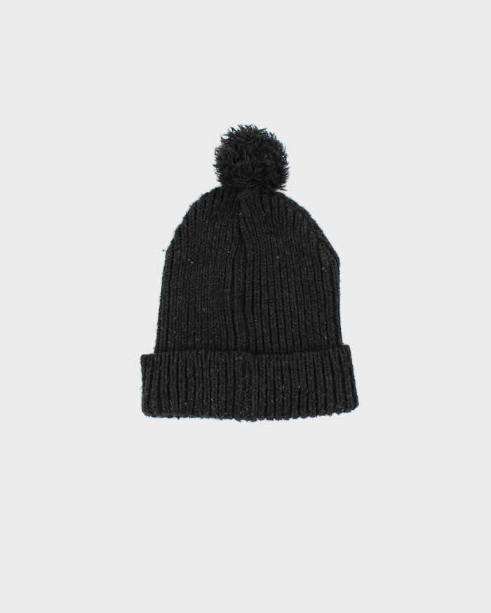 Vintage 00s Stussy Wool Blend Bobble Beanie - O/S