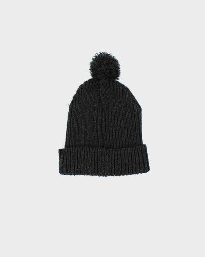 Vintage 00s Stussy Wool Blend Bobble Beanie - O/S