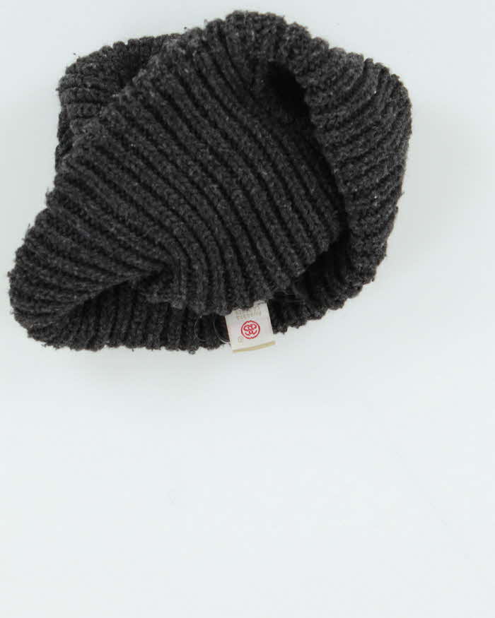 Vintage 00s Stussy Wool Blend Bobble Beanie - O/S