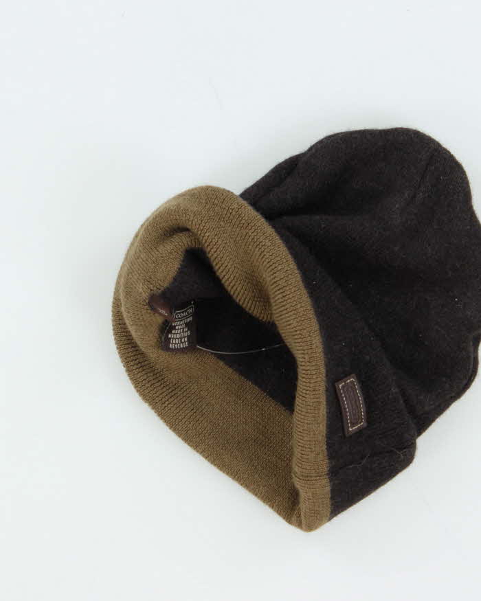 Vintage 00s Coach Merino Wool Beanie - O/S