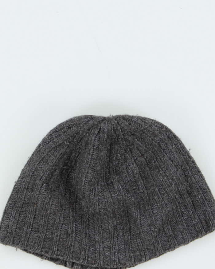 Vintage Polo Ralph Lauren Ribbed Wool Blend Skull Cap Beanie - O/S
