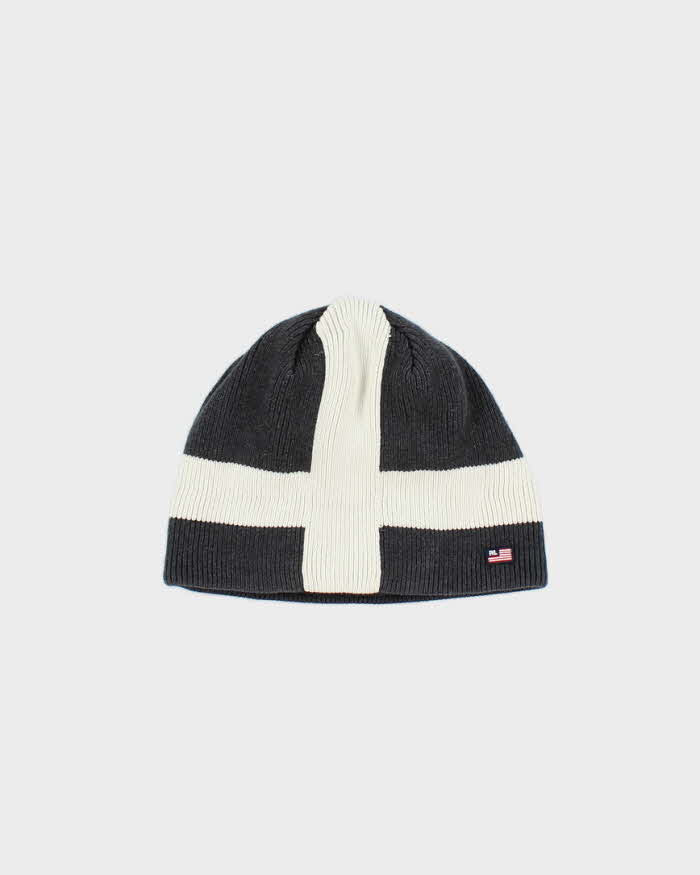 Vintage Y2K 00s Polo Jeans Ralph Lauren Skull Cap Beanie - O/S