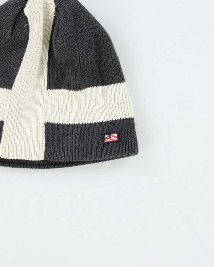 Vintage Y2K 00s Polo Jeans Ralph Lauren Skull Cap Beanie - O/S