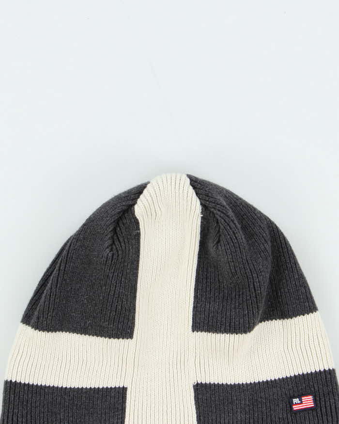 Vintage Y2K 00s Polo Jeans Ralph Lauren Skull Cap Beanie - O/S