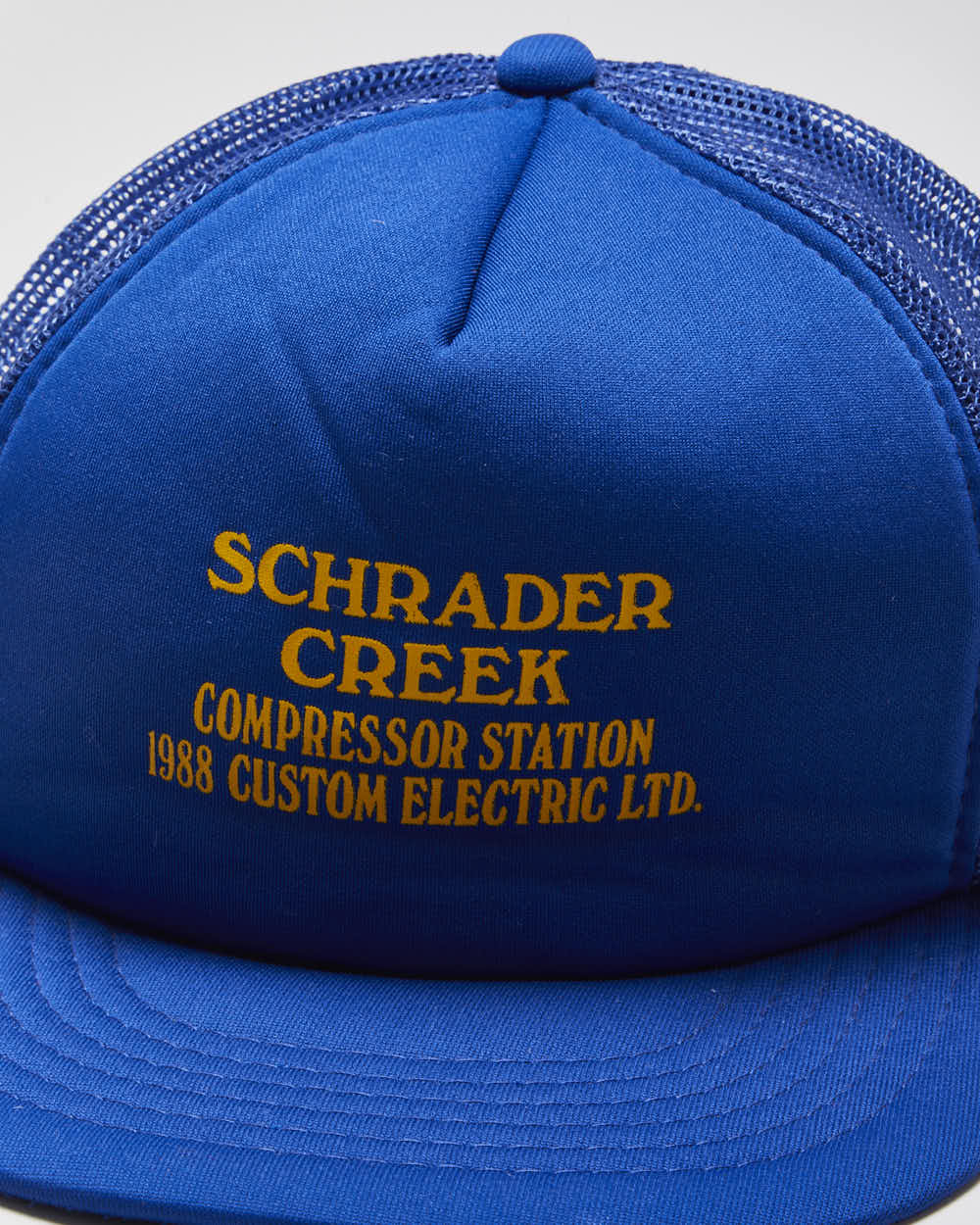Vintage 1980s Schrader Creek Trucker Cap - O/S