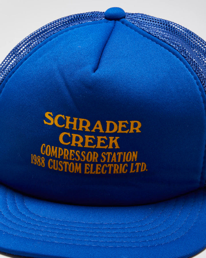 Vintage 1980s Schrader Creek Trucker Cap - O/S