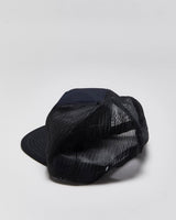 Vintage 1980s Black Trucker Cap - O/S