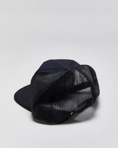 Vintage 1980s Black Trucker Cap - O/S