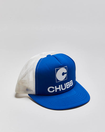 Vintage 1980s Chubb Trucker Cap - One Size