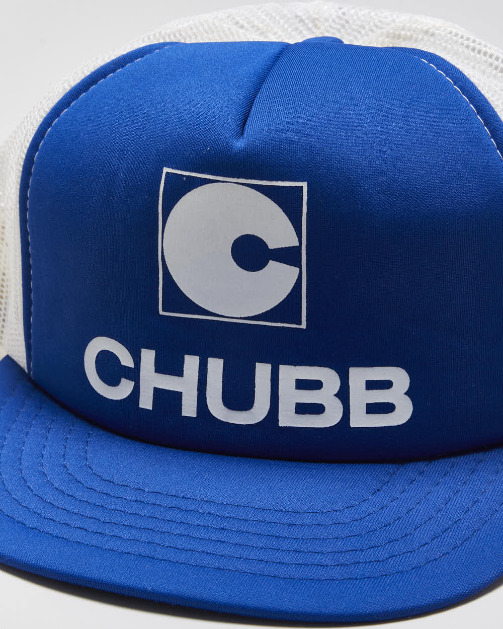 Vintage 1980s Chubb Trucker Cap - One Size