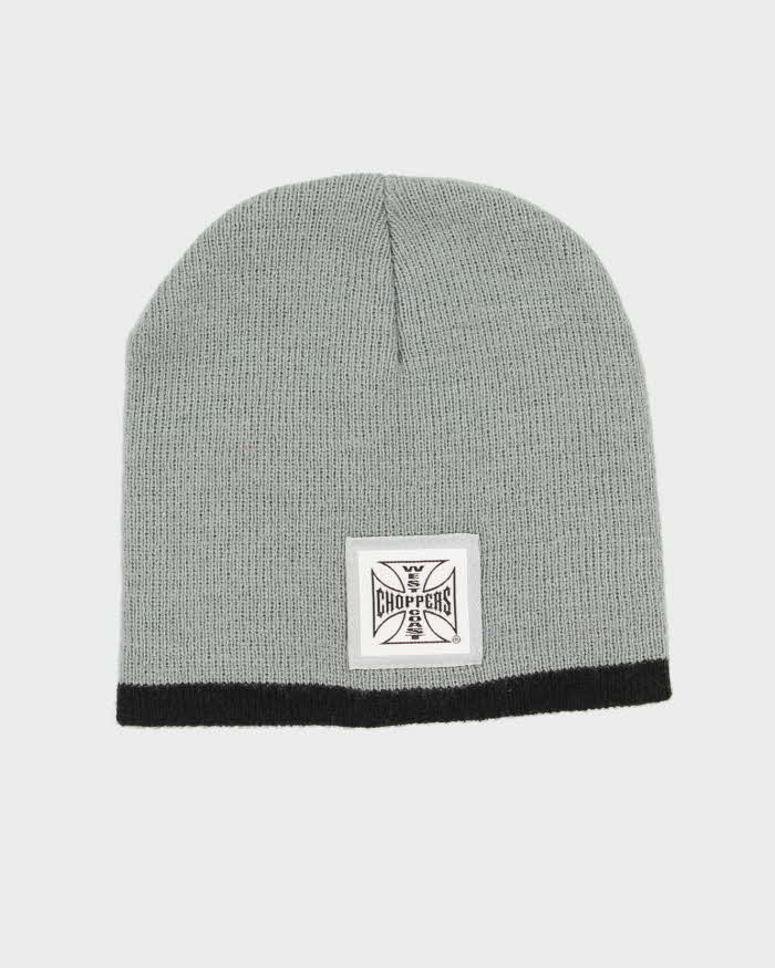 Vintage Y2K West Coast Choppers Skull Cap Beanie - OS