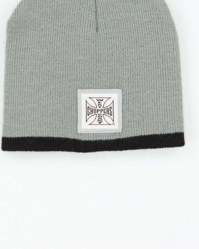 Vintage Y2K West Coast Choppers Skull Cap Beanie - OS