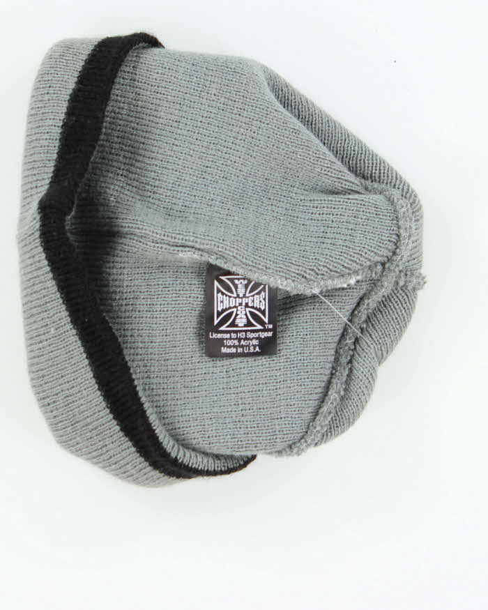 Vintage Y2K West Coast Choppers Skull Cap Beanie - OS