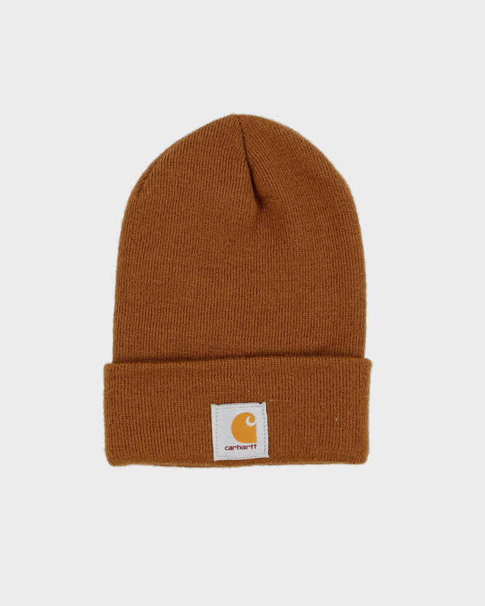 Vintage Carhartt Brown Watch Beanie - OS