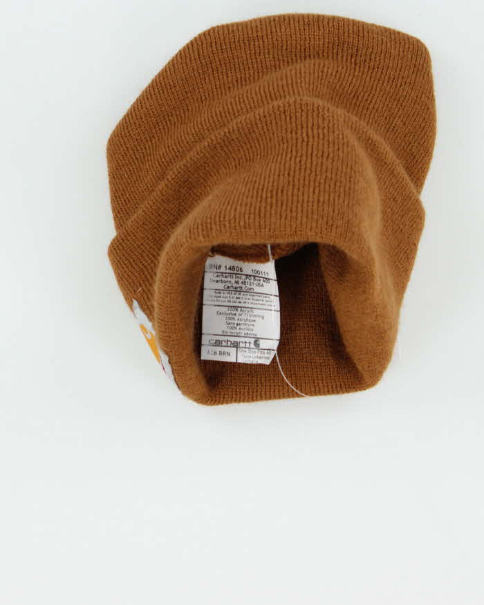 Vintage Carhartt Brown Watch Beanie - OS