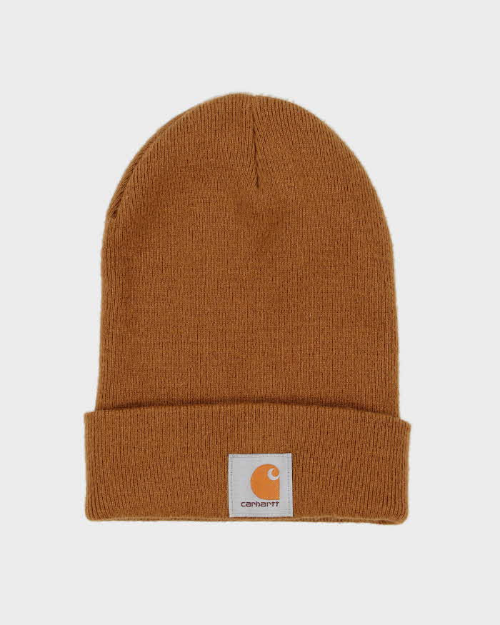 Vintage Carhartt Brown Watch Beanie - OS